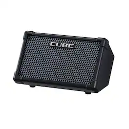 BOSS - CUBE Street II Portable Stereo Amplifier with Battery Power, Dual Channels, Looper, Vocal Harmony Function and USB Audio - Black
