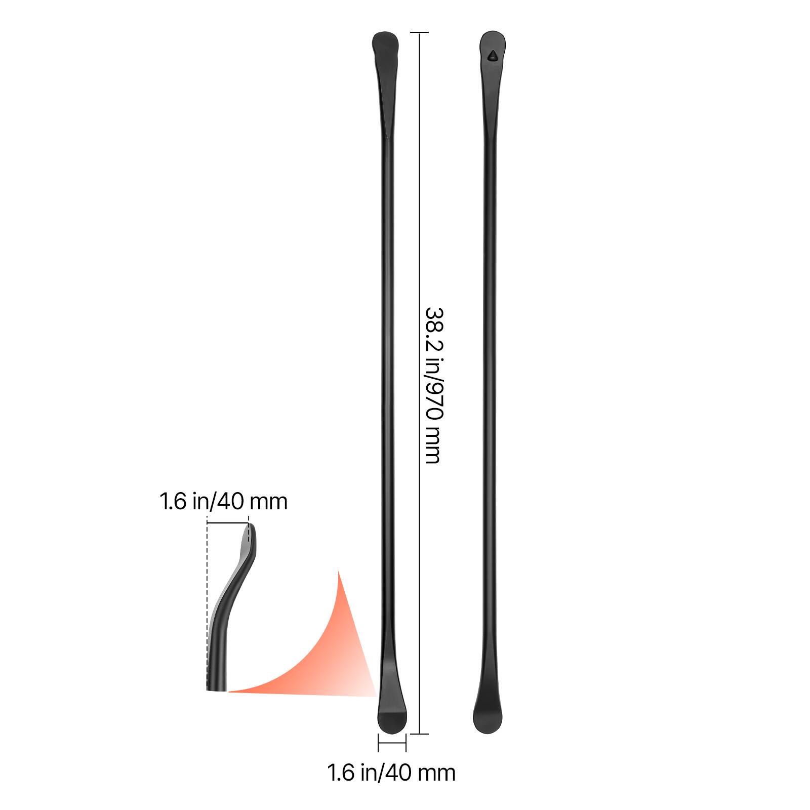 1.6 in/40 mm  
38.2 in/970 mm  
1.6 in/40 mm