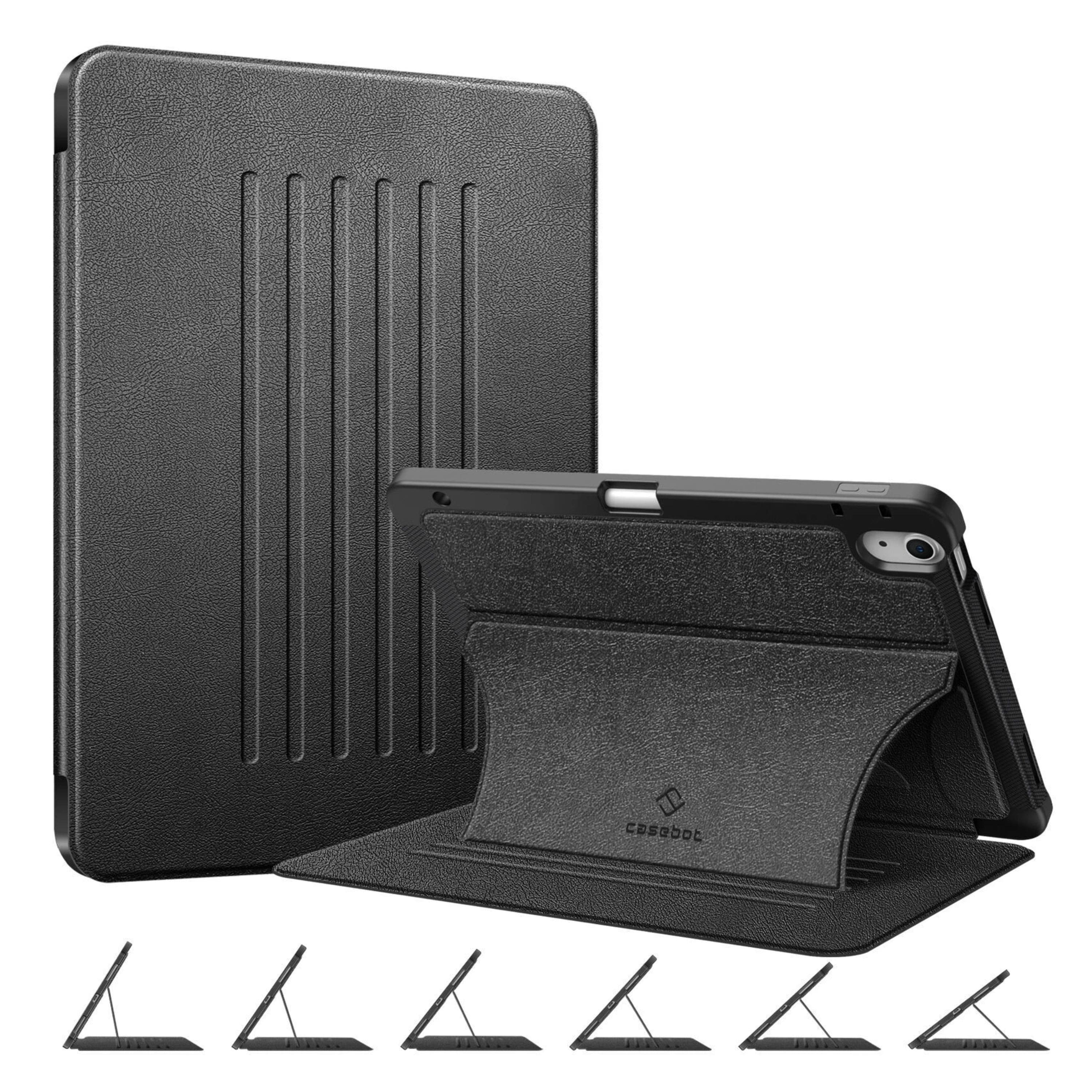 Kitcheniva - TPU Magnetic Stand Case for iPad Air 11" M4/M3/M2 (2026/2025/2024) - Black