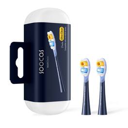 Soocas - Multiclean Ultra Clean Electric Toothbrush Replacement Heads, Compatible with both NEOS II and NEOS II Ultra - Midnight Blue