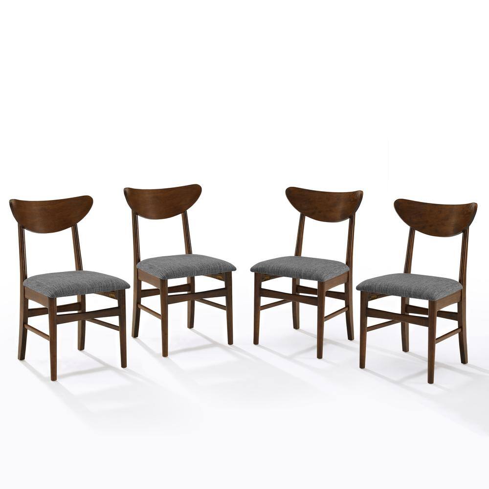 Alt View 1. Crosley Furniture - Landon 4-Piece Wood Dining Chair Set - Red.
