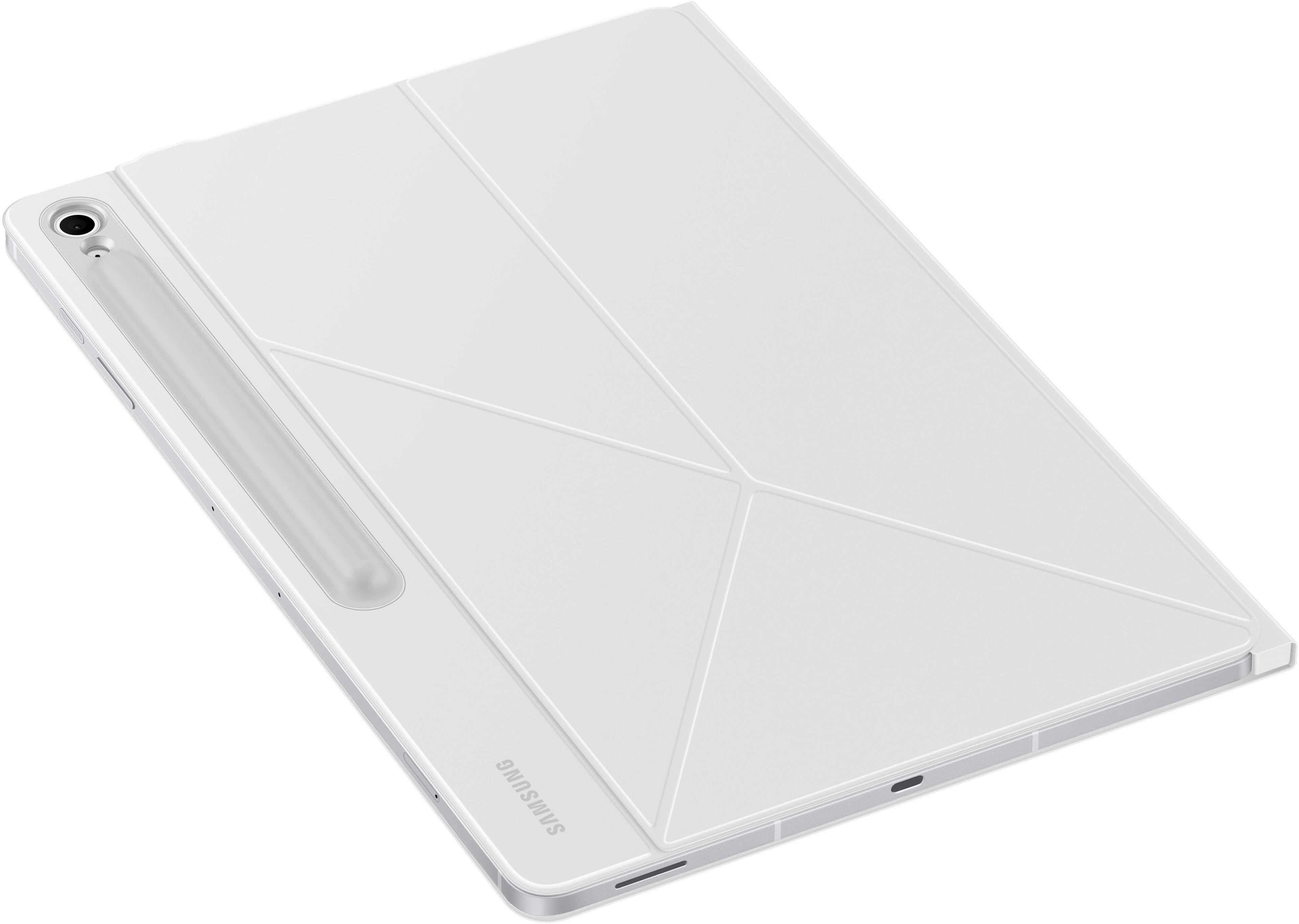 Alt View 12. Samsung - Galaxy Tab S10 FE+ Smart Book Cover - White.
