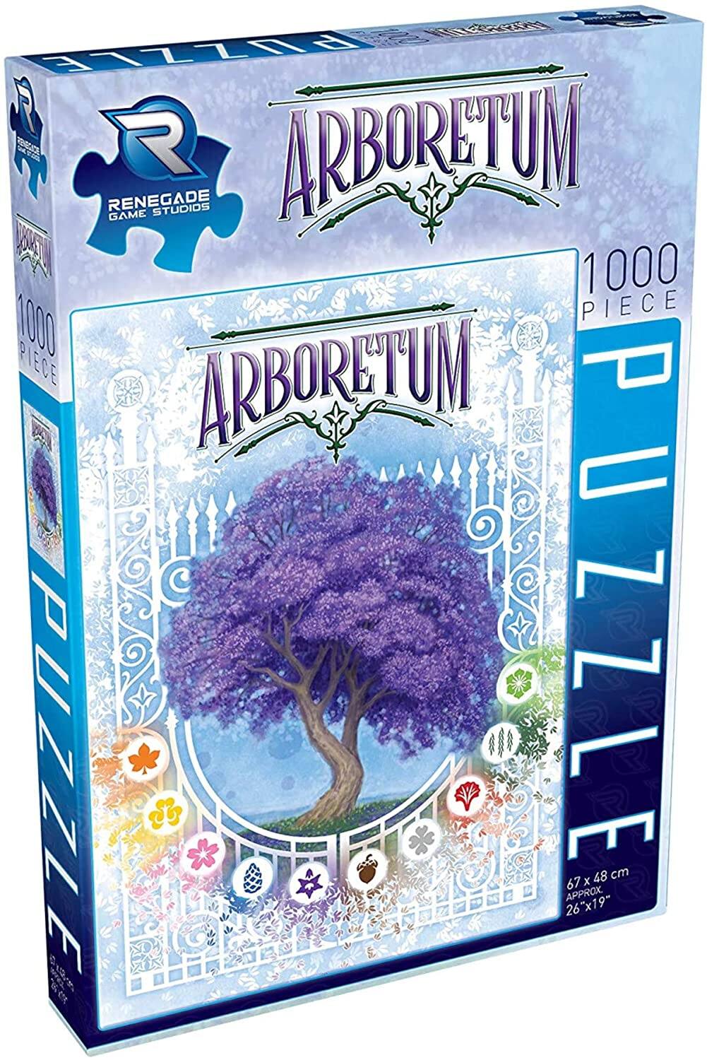 Puzzle: Arboretum  
Renegade Studios Game  
1000 Piece Puzzle  
67 x 48 cm (Approx. 26" x 19")