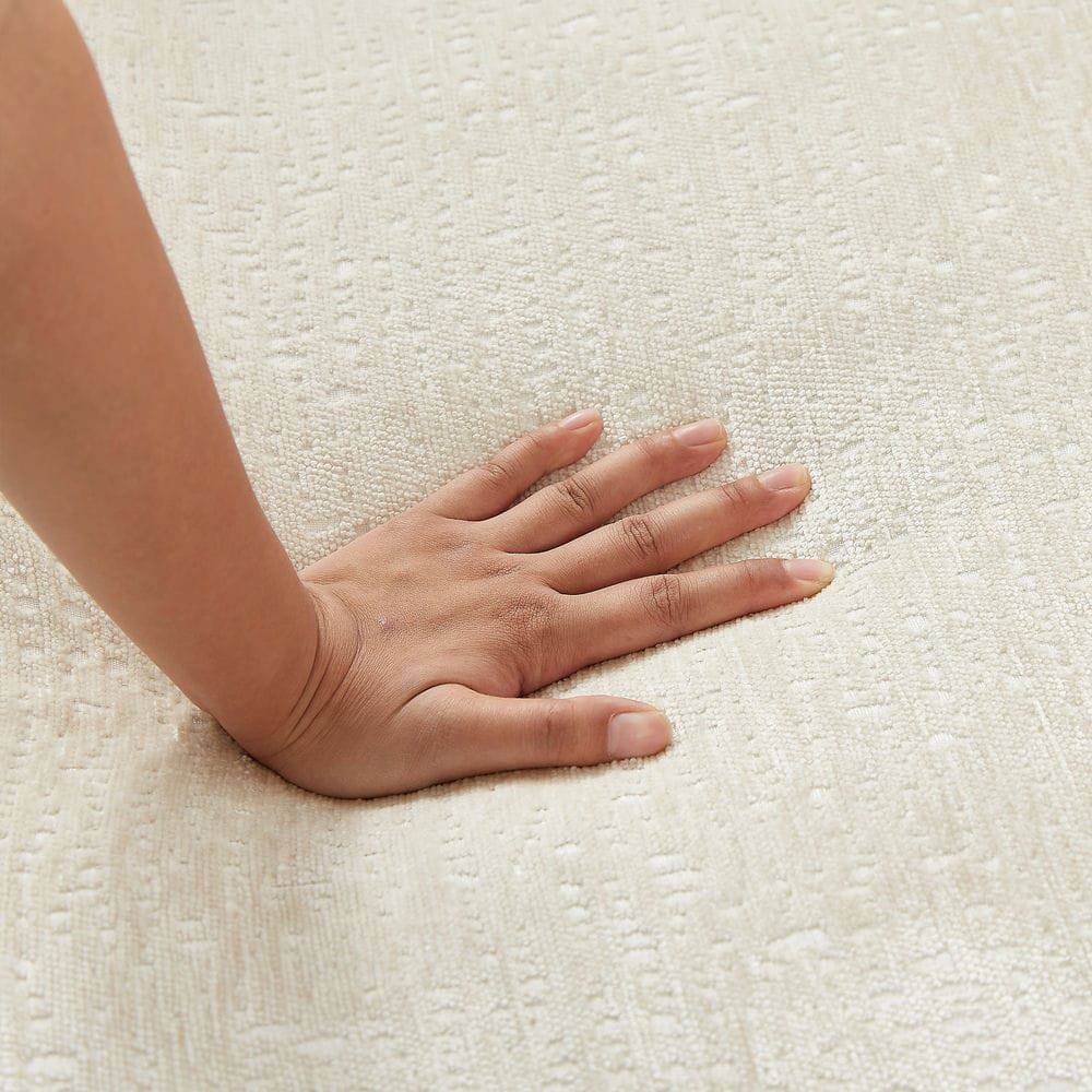 Alt View 7. Resenkos - 35"H Chenille Single Sofa, Fluffy Modern Sleeper Chair for Living Room & Bedroom, No Assembly, Beige - Beige.