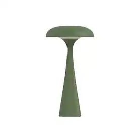 Cluzine - Mushroom LED Table Lamp, 3 Color Modes, Dimmable, Modern Minimalist for Bedroom, Office