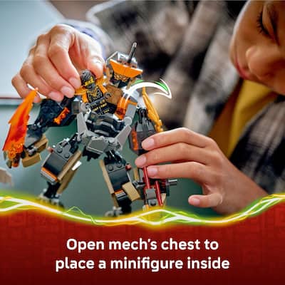 LEGO NINJAGO Cole's Mission Mech & Dragon Zane 71854 6581066 LEGO NINJAGO Cole's Mission Mech & Dragon Zane 71854 6581066