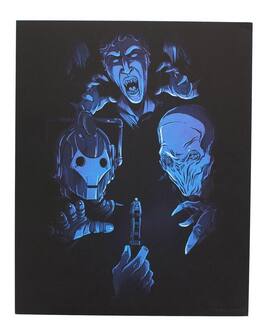 Nerd Block - Doctor Who Villans 8x10 Art Print, Blue (Nerd Block) - Violet