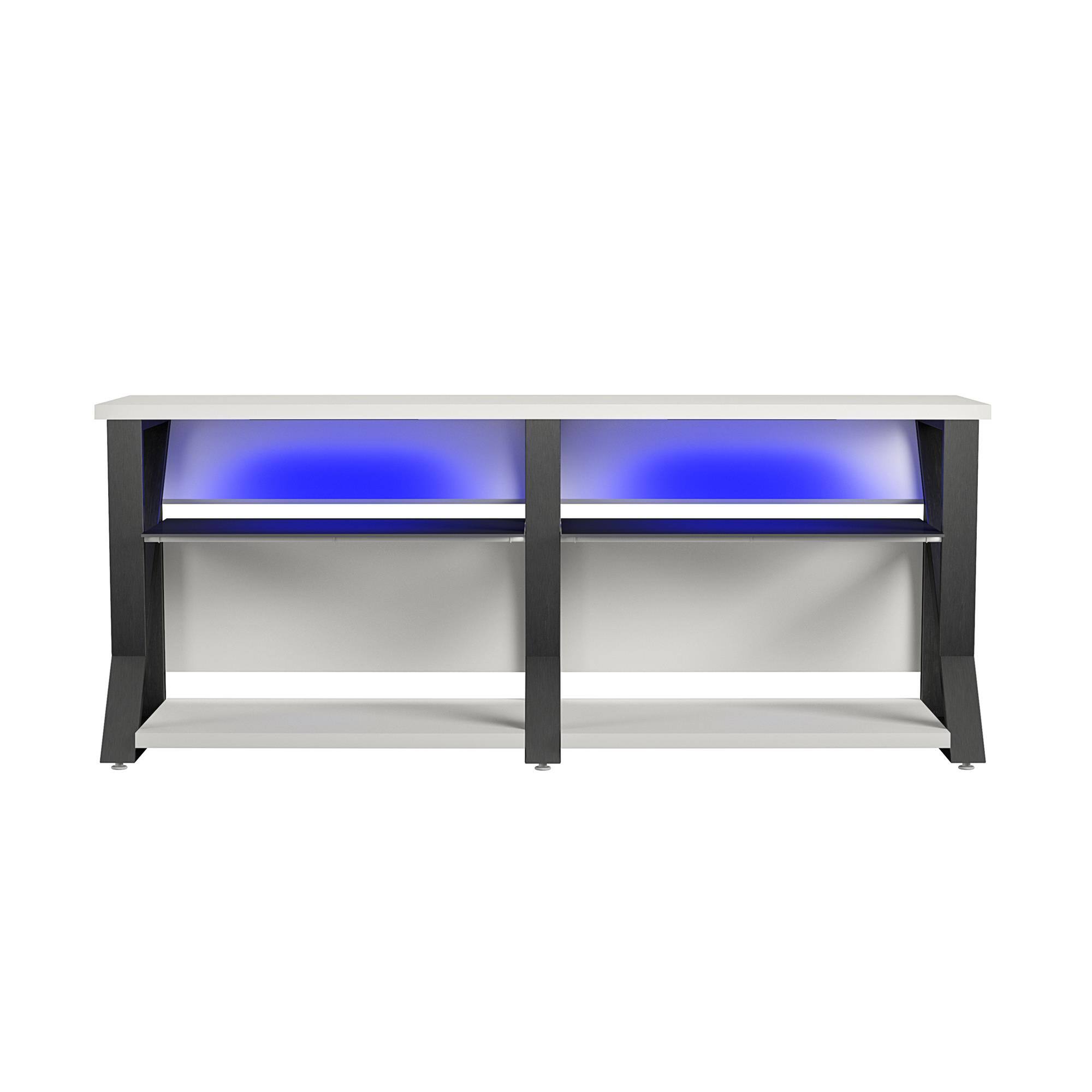 Front. Ntense - Genesis Gaming TV Stand for TVs up to 70" - White.