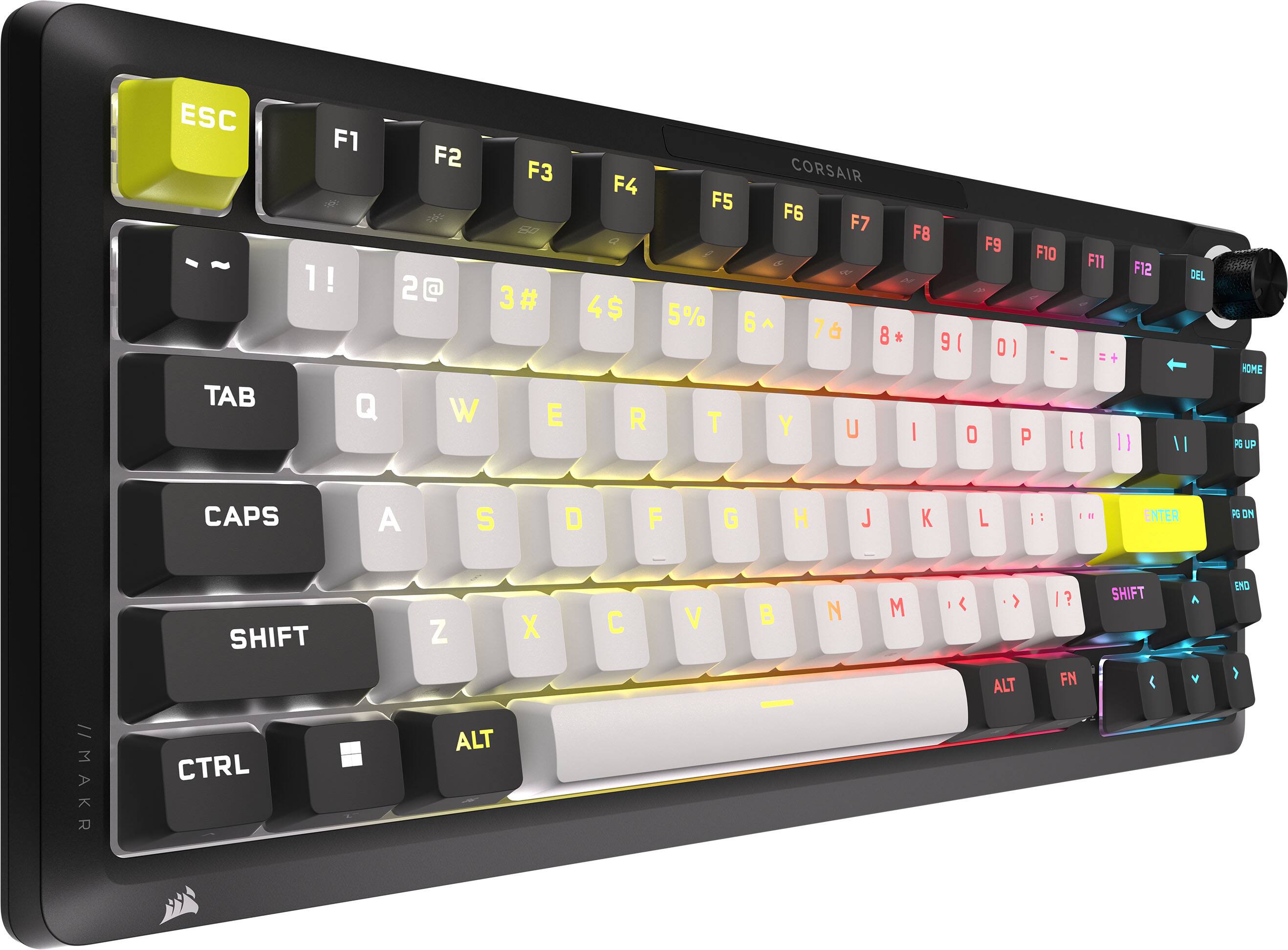 ESC TAB F1 1! Q F2 F3 SA 2@ 3# W E F4 4$ R F5 F6 F7 F8 F9 / F10 F11 A 5% 6 7 8* 9( 0) I O P 11 F12 11 DEL 1I KOME F UP CAPS A S D F G H J K L i 1H ENTER P DN //MAKR SHIFT CTRL Z ALT X C V B N M  > ALT I? ? FN SHIFT  A Y END >