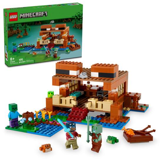 LEGO Minecraft The Frog House Gaming Toy 21256 6470598 Best Buy