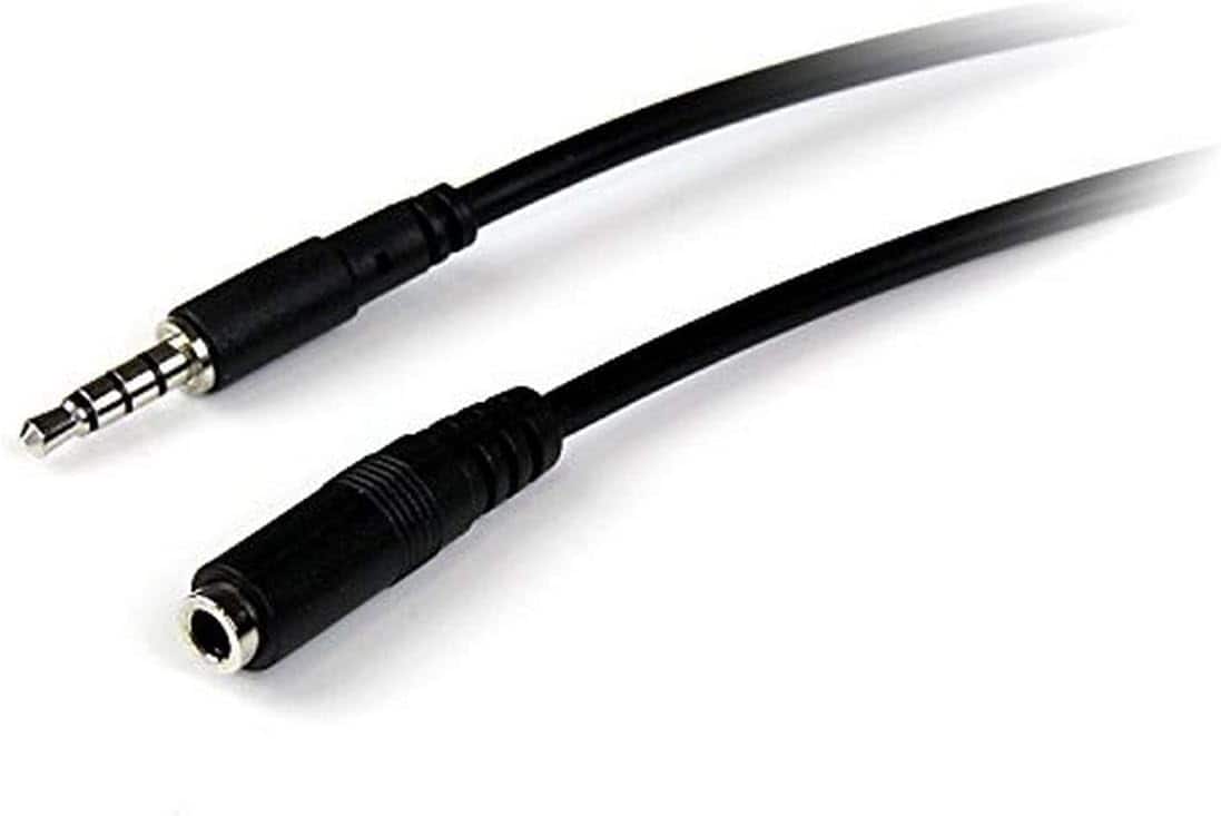 StarTech.com - 1m 3.5mm 4 Position TRRS Headset Extension Cable - M/F
