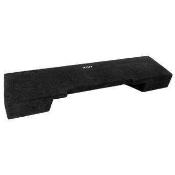Alt View 1. NVX - 2008-2013 Silverado/Sierra Extended Cab - Custom-Fit Empty Dual 12" Sealed Subwoofer Enclosure - Black.