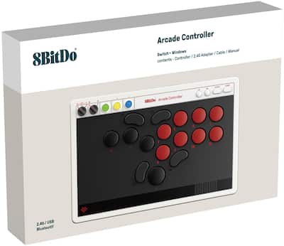 8BitDo Arcade Gaming Wireless Controller for Nintendo Switch 8BitDo Arcade Gaming Wireless Controller for Nintendo Switch