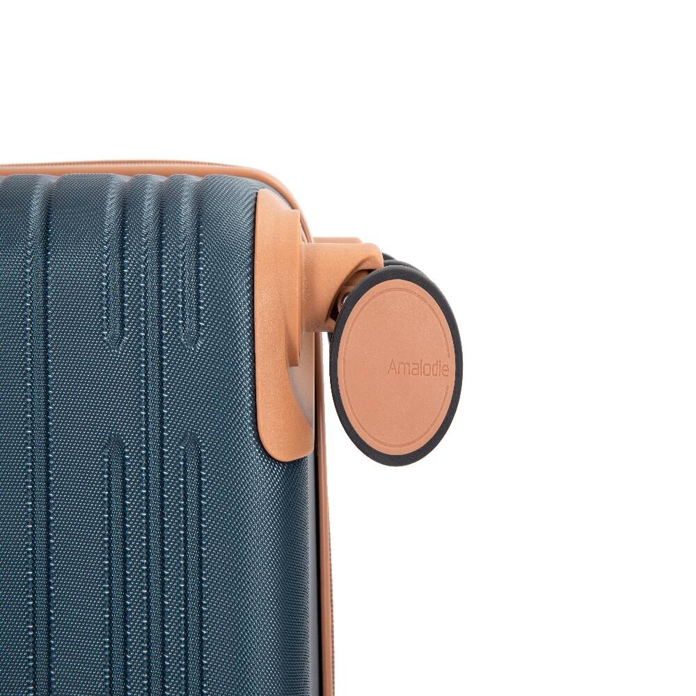 Alt View 8. Ropilly - Ropilly 5 piece luggage set Dark Green hard case spinner luggage ABS expandable TSA lock - Dark Green.