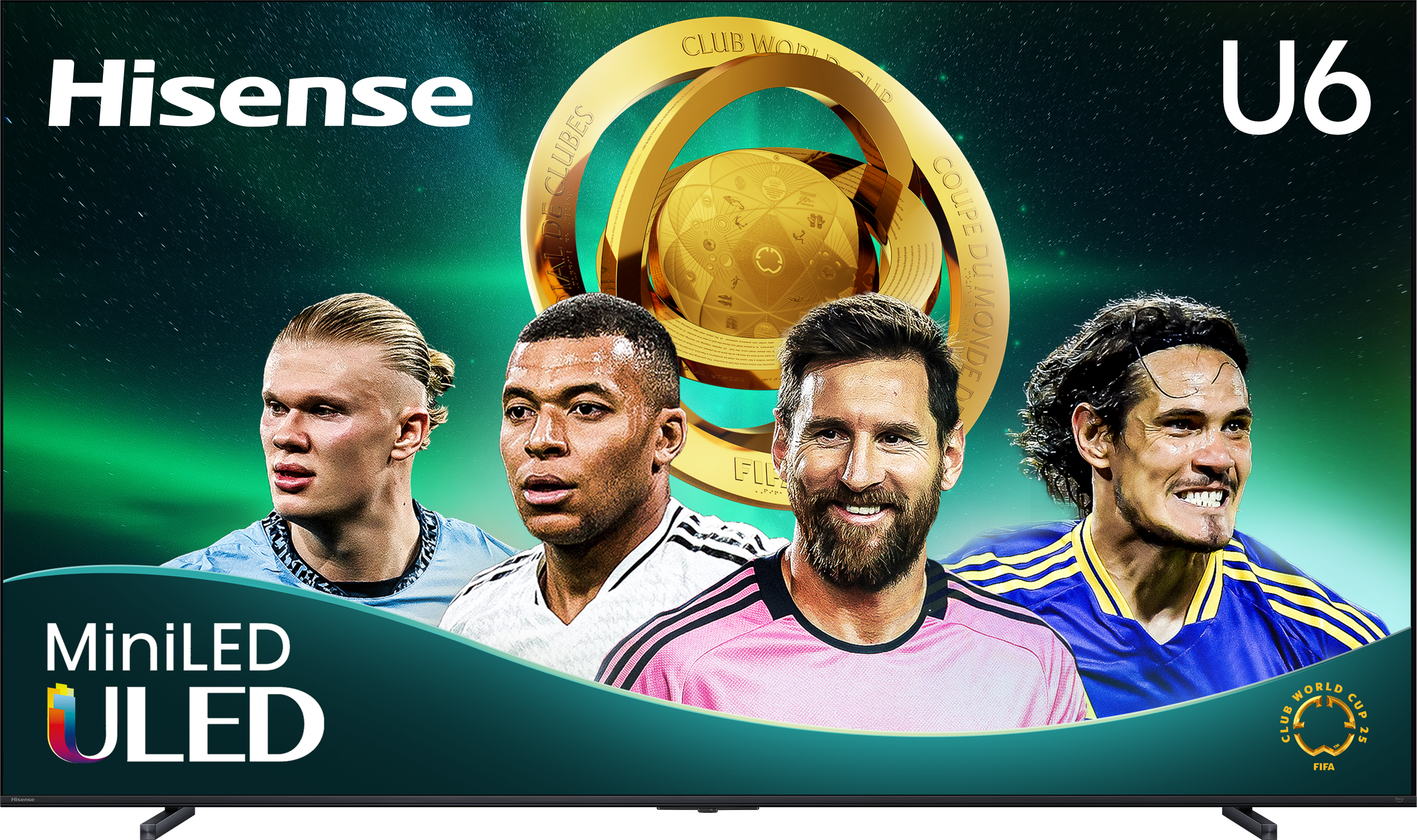 Hisense - 100" Class U6 Series MiniLED QLED UHD 4K HDR Smart Fire TV (2025)