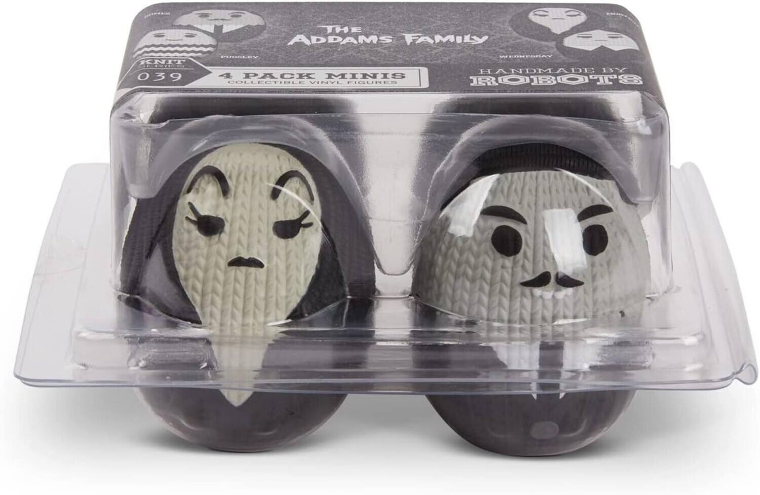 The Addams Family Knit II 039 Wedredray Handmade by 4 Pack Minis Collectible Vinyl Figures Robots
