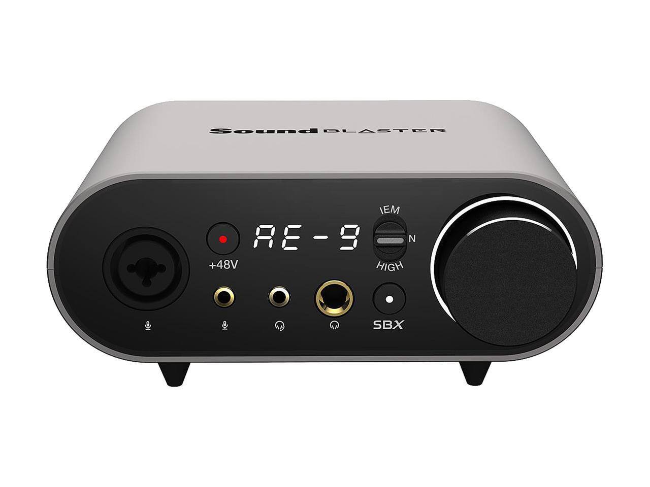 Sound Blaster R

IEM
N

86 - 9

+48V

HIGH

SBX