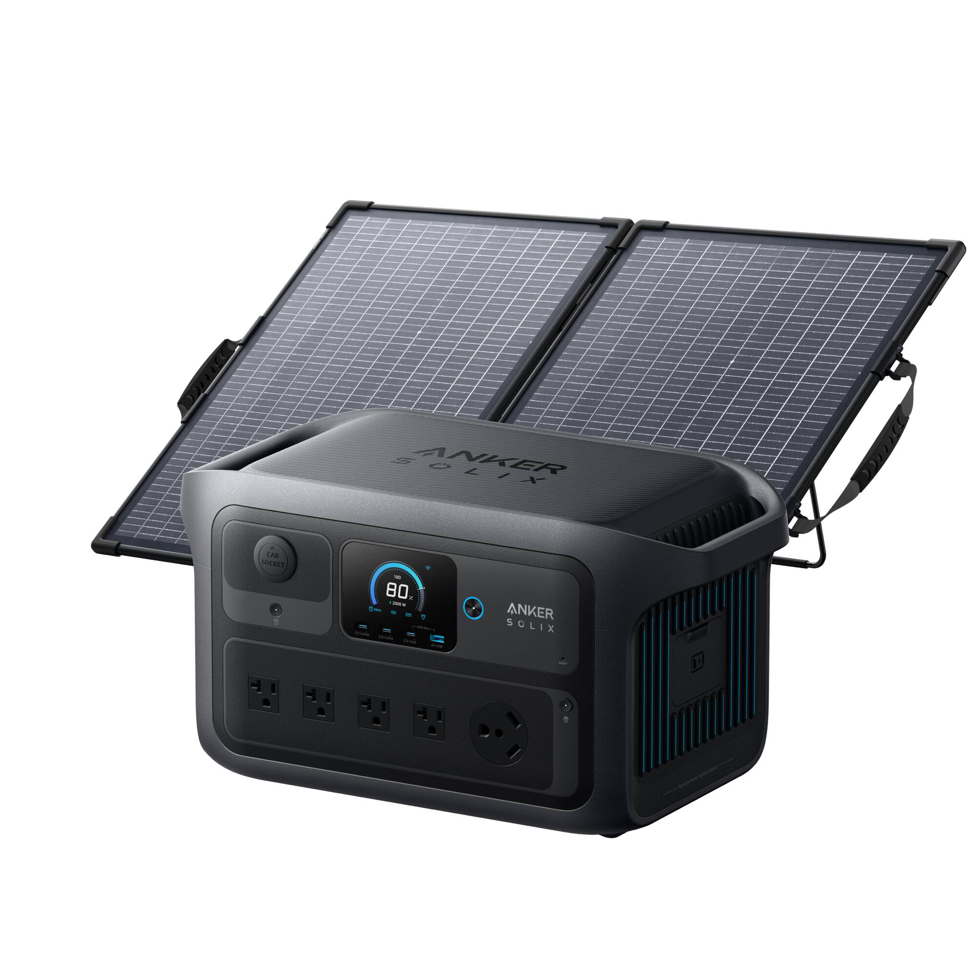 ANKER SOLIX  
L CAR SOCKET  
80 DAYS - Disie With  
ANKER SOLIX