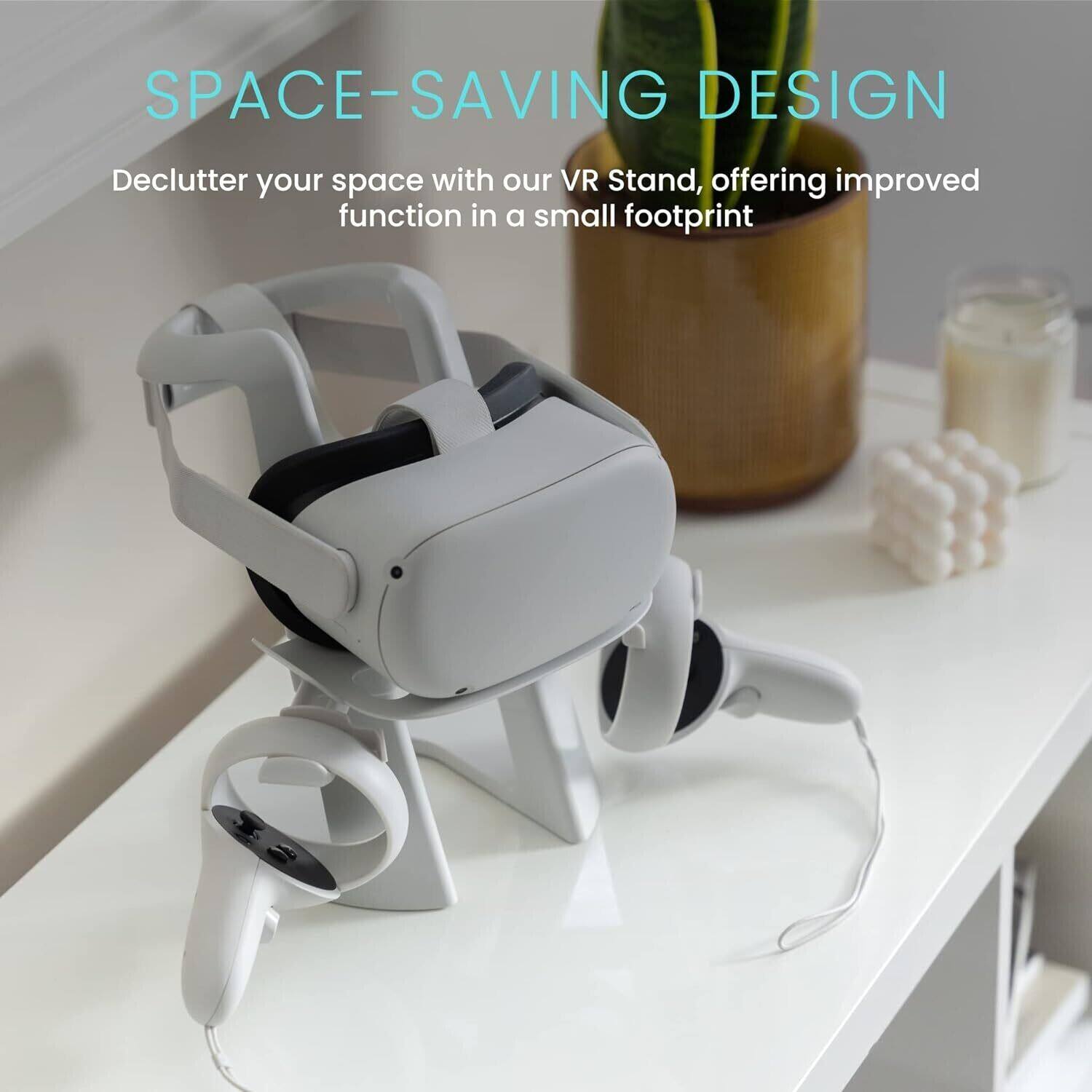 SPACE-SAVING DESIGN

Declutter your space with our VR Stand, offering improved function in a small footprint