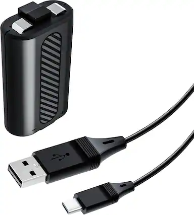 Front. NEXT - Play + Charge Kit for Xbox Series X | S - Black.