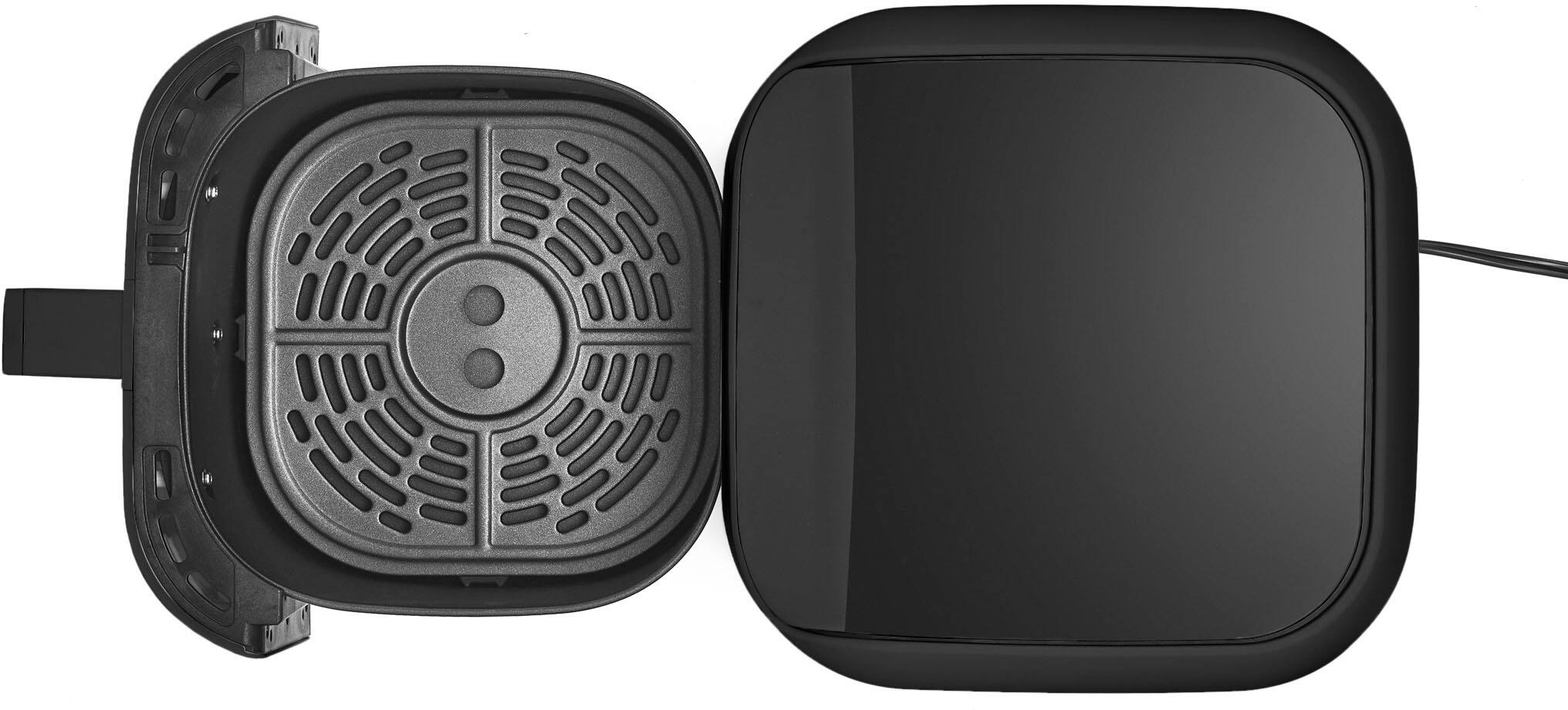 Alt View 1. bella PRO - 4-qt. Touchscreen Slim Air Fryer - Stainless Steel.