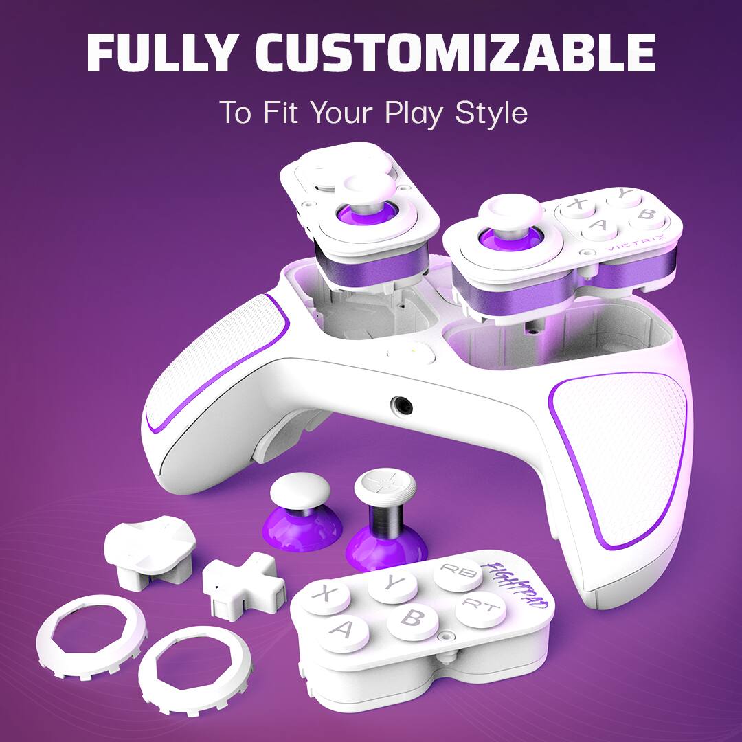 The text on the image reads: "FULLY CUSTOMIZABLE To Fit Your Play Style."