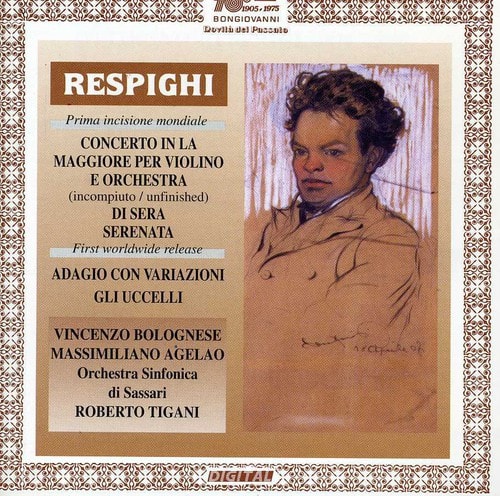 Roberto Tigani - Concerto in a for Violin  - COMPACT DISCS