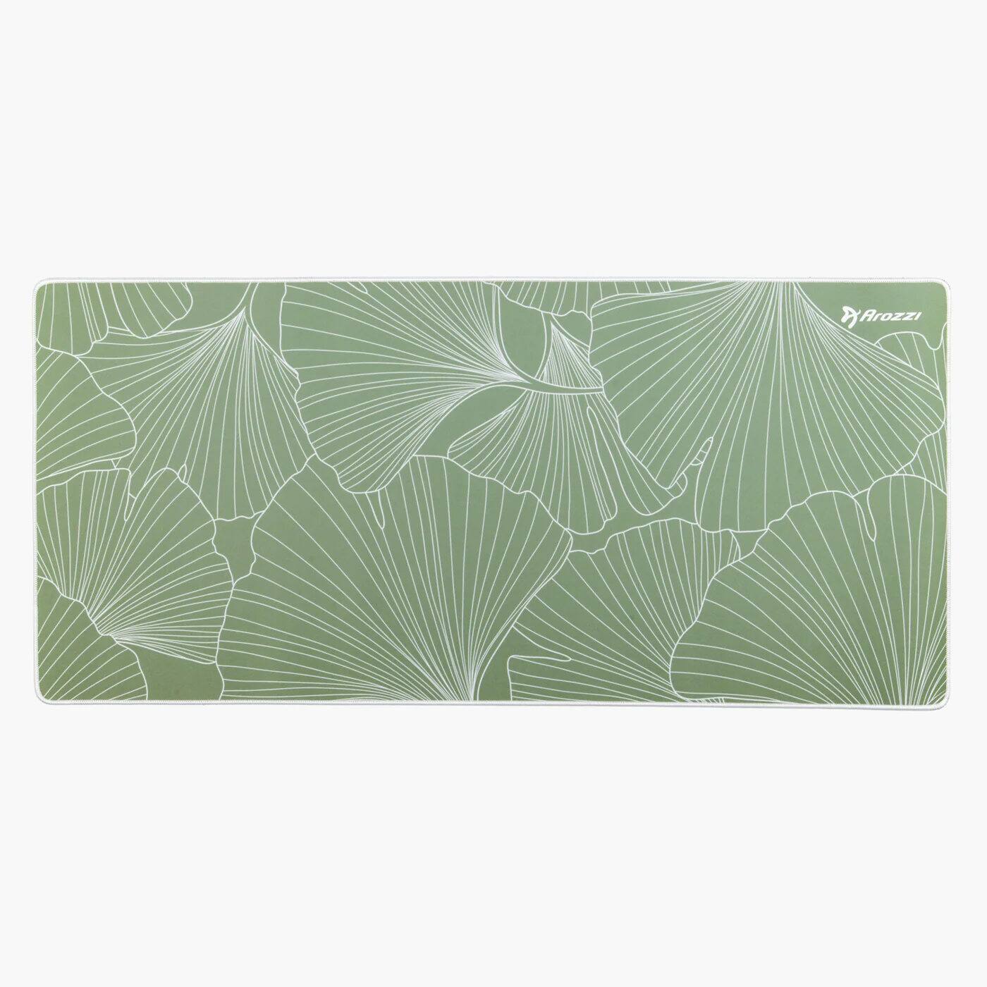 Front. Arozzi - XL Zona Mouse Pad - Whispering Leaves - Whispering Leaves.