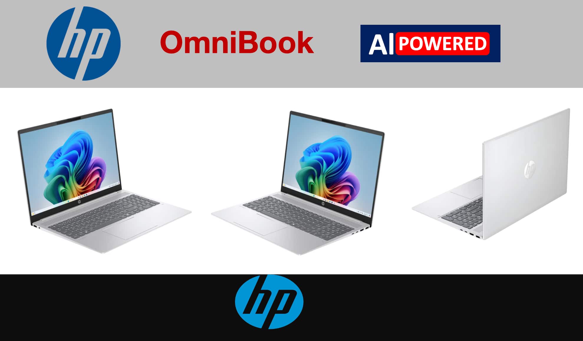 HP OmniBook 5 Laptop 16.0 WUXGA (AMD Ryzen AI 7 350, 32GB LPDDR5X