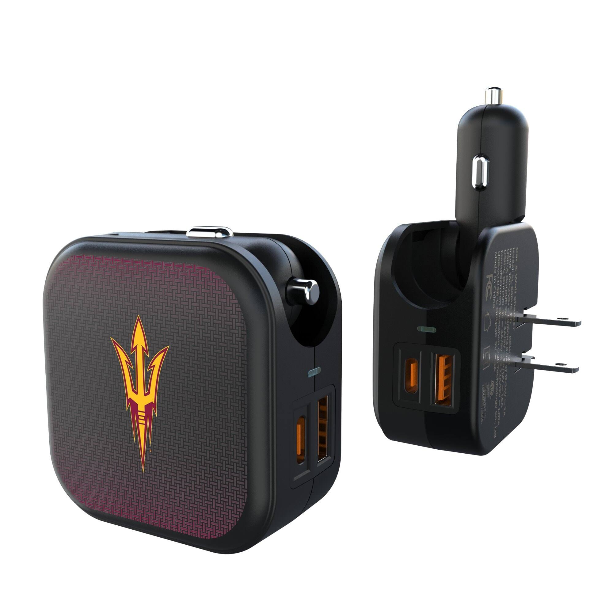 Keyscaper - Arizona State Sun Devils 2-in-1 USB A/C Charger - Black price history on PriceWatchPro