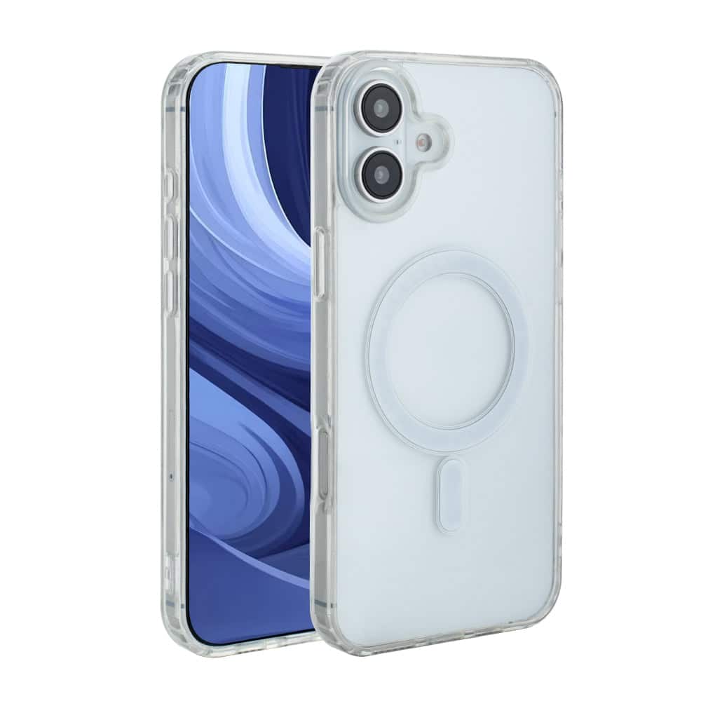 Reiko - Magnetic Wireless Charging Tpu Bumper Case For Iphone 16 Plus In - Clear