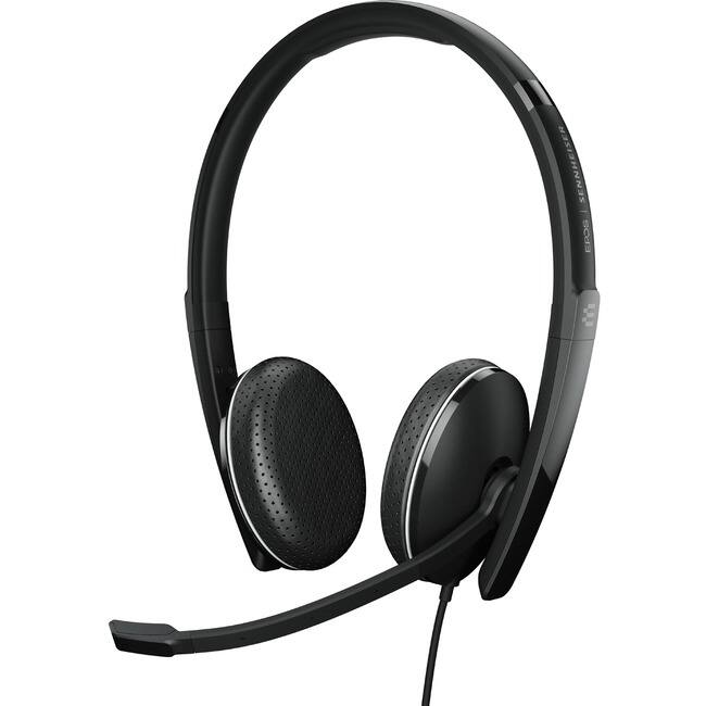 EPOS - ADAPT 165T USB-C II - Stereo - USB Type C, Mini-phone (3.5mm) - Wired - On-ear - Binaural - Ear-cup - 7.58 ft Cable - Unknown price history on PriceWatchPro