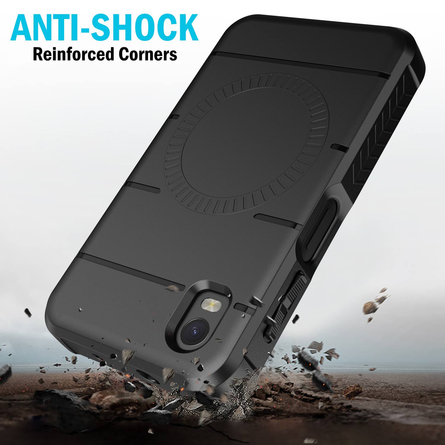 ANTI-SHOCK  
Reinforced Corners