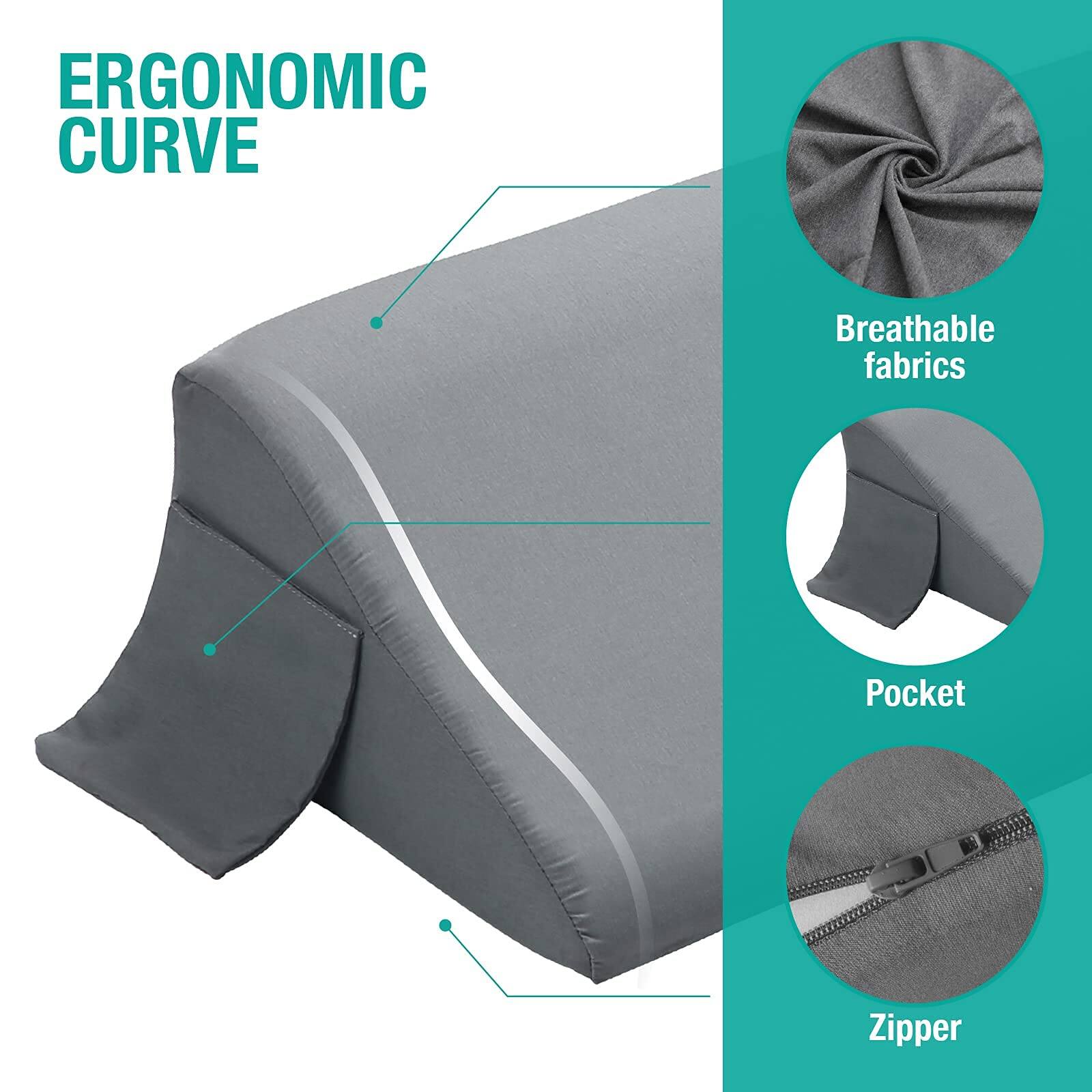 ERGONOMIC CURVE

- Breathable fabrics
- Pocket
- Zipper