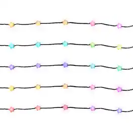Twinkly Candies LED RGB 100 ct String Light String 9.8 ft.