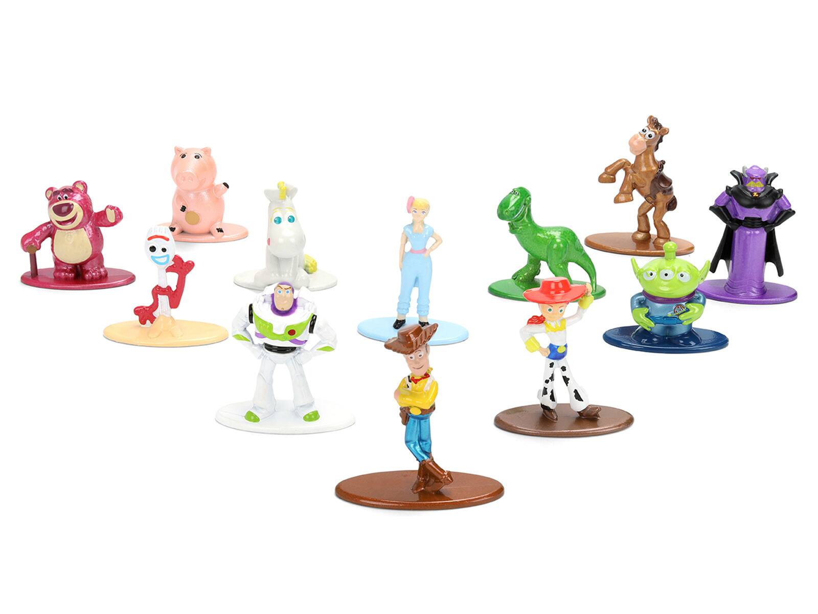 Alt View 5. Jada - Set of 12 Diecast Figures "Toy Story" Movie Franchise "Nano Metalfigs" Series Diecast Models by Jada.