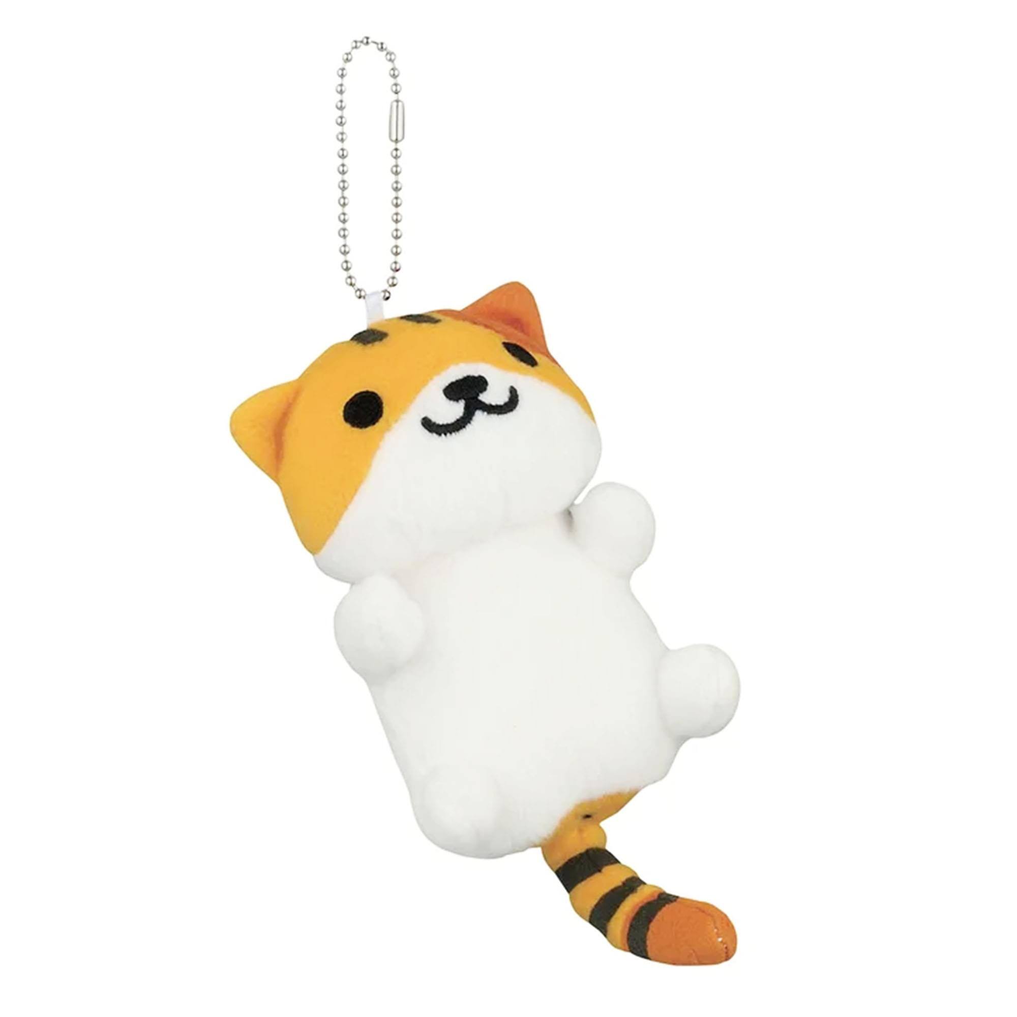 Front. Little Buddy - Neko Atsume: Kitty Collector 6" Plush: Gozer - Yellow.