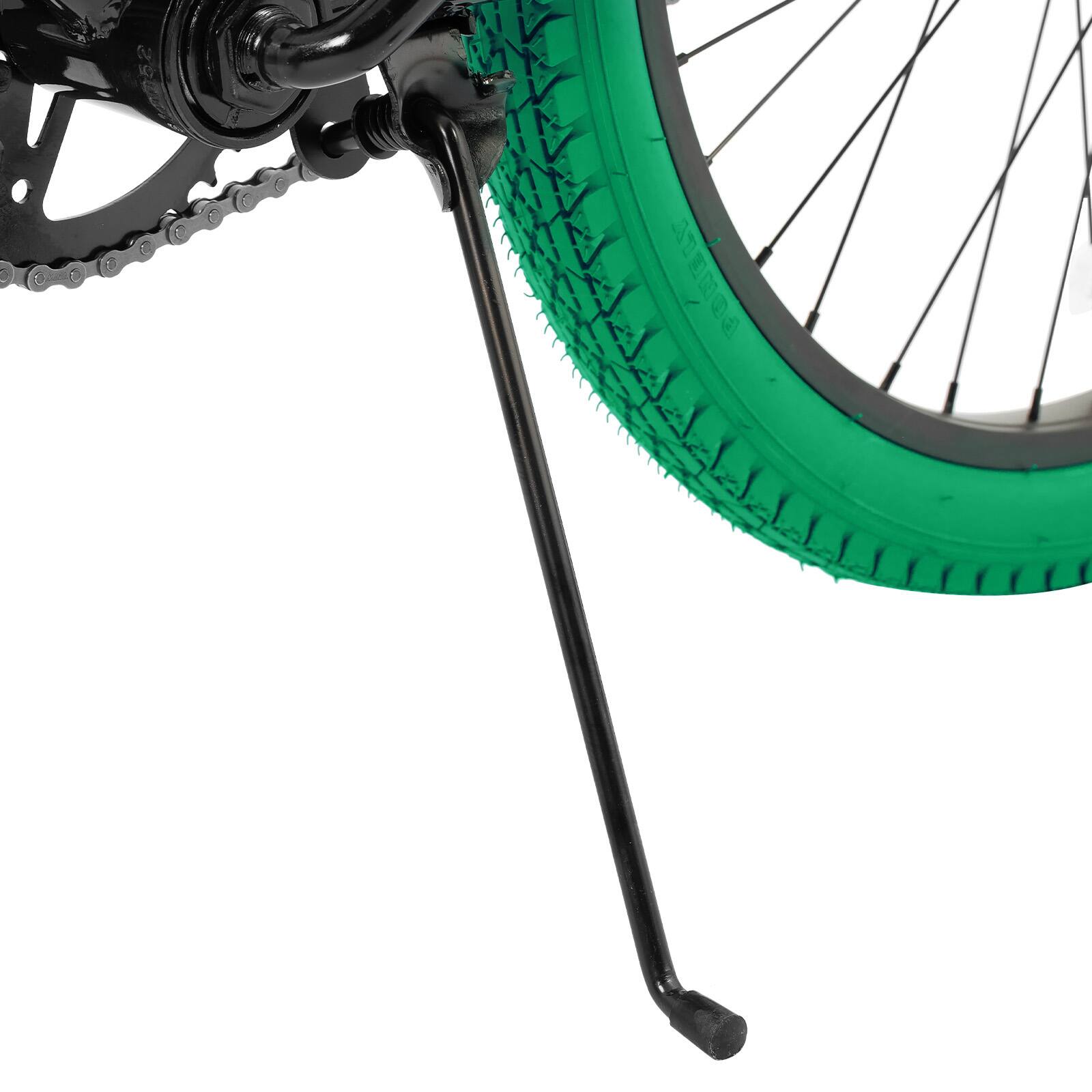 Alt View 6. JOYSTAR - JOYSTAR Brockway Freestyle Kids BMX Bike 24" Kids Bicycles for Ages 9-12, Girls Boys Beginner-Level Riders 2 Pegs, Green - Green.