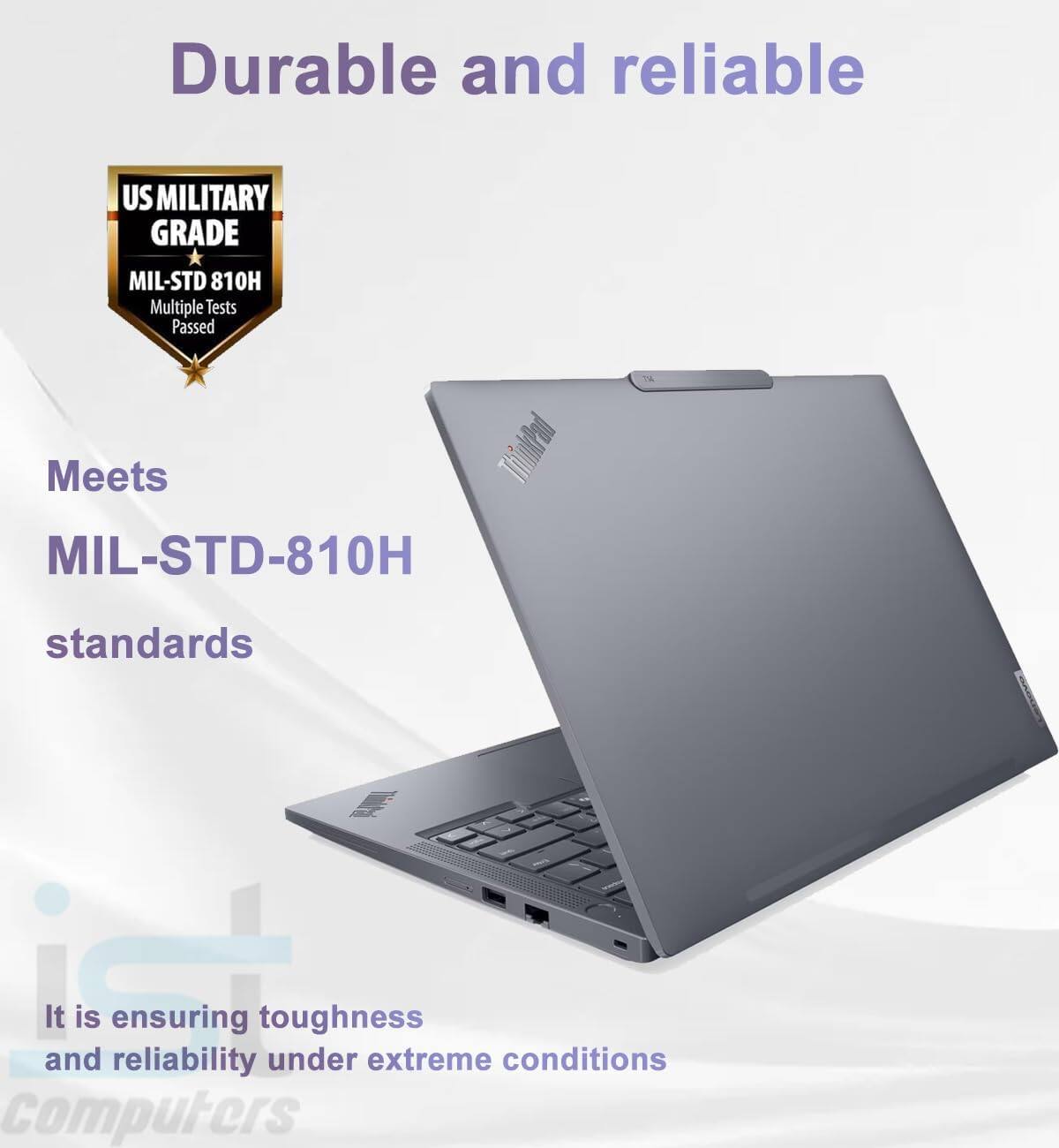 Durable and reliable

US MILITARY GRADE  
MIL-STD 810H  
Multiple Tests Passed

Meets  
MIL-STD-810H standards

It is ensuring toughness and reliability under extreme conditions