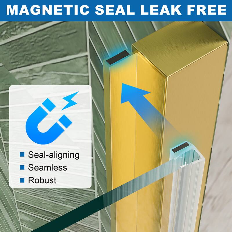 MAGNETIC SEAL LEAK FREE

- Seal-aligning
- Seamless
- Robust