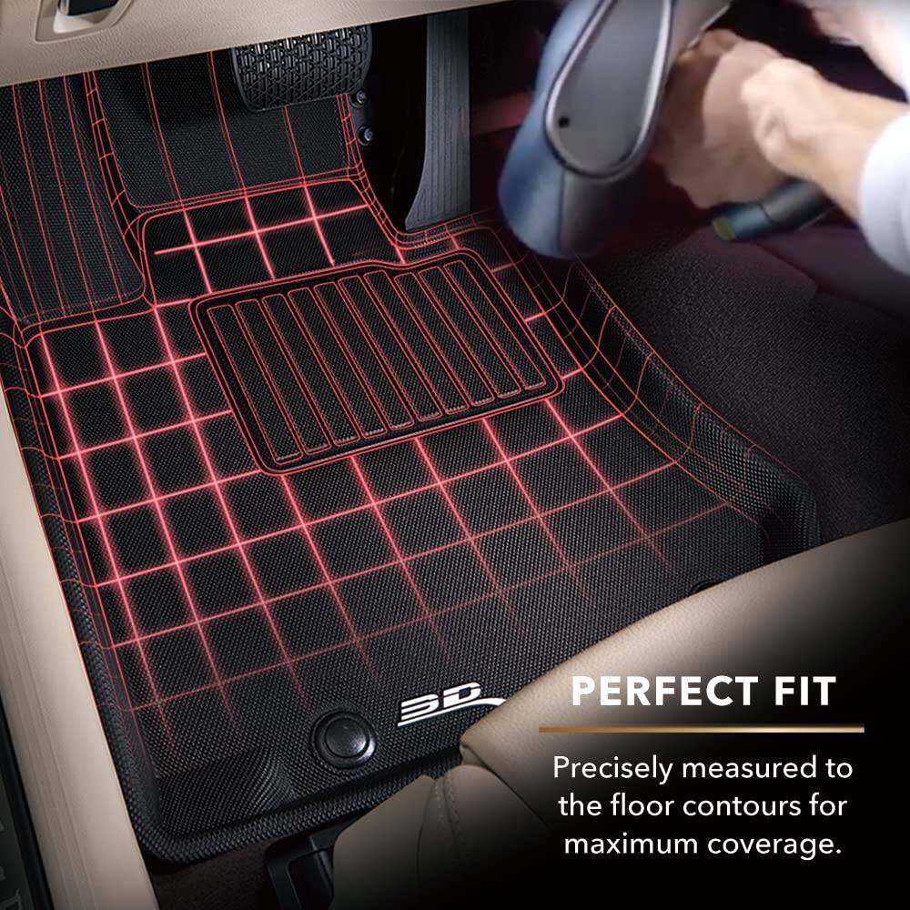PERFECT FIT  
Precisely measured to the floor contours for maximum coverage.