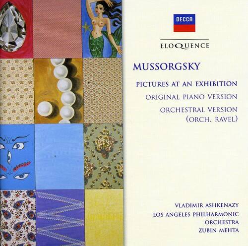 Mussorgsky / Ashkenazy / La Sym Orch / Mehta - Mussorgsky: Pictures at An Exhibition (Pno & Orch)   - COMPACT DISCS [CD] price history on PriceWatchPro