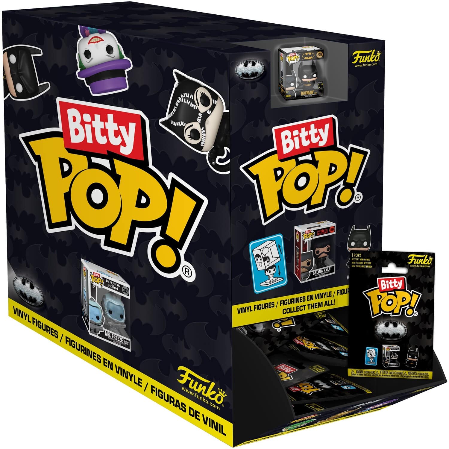 FUNKO Bitty POP! Singles: Batman, 85th Anniversary (One Random Bitty POP! Per Purchase) - COLLECTABLES - Multicolor