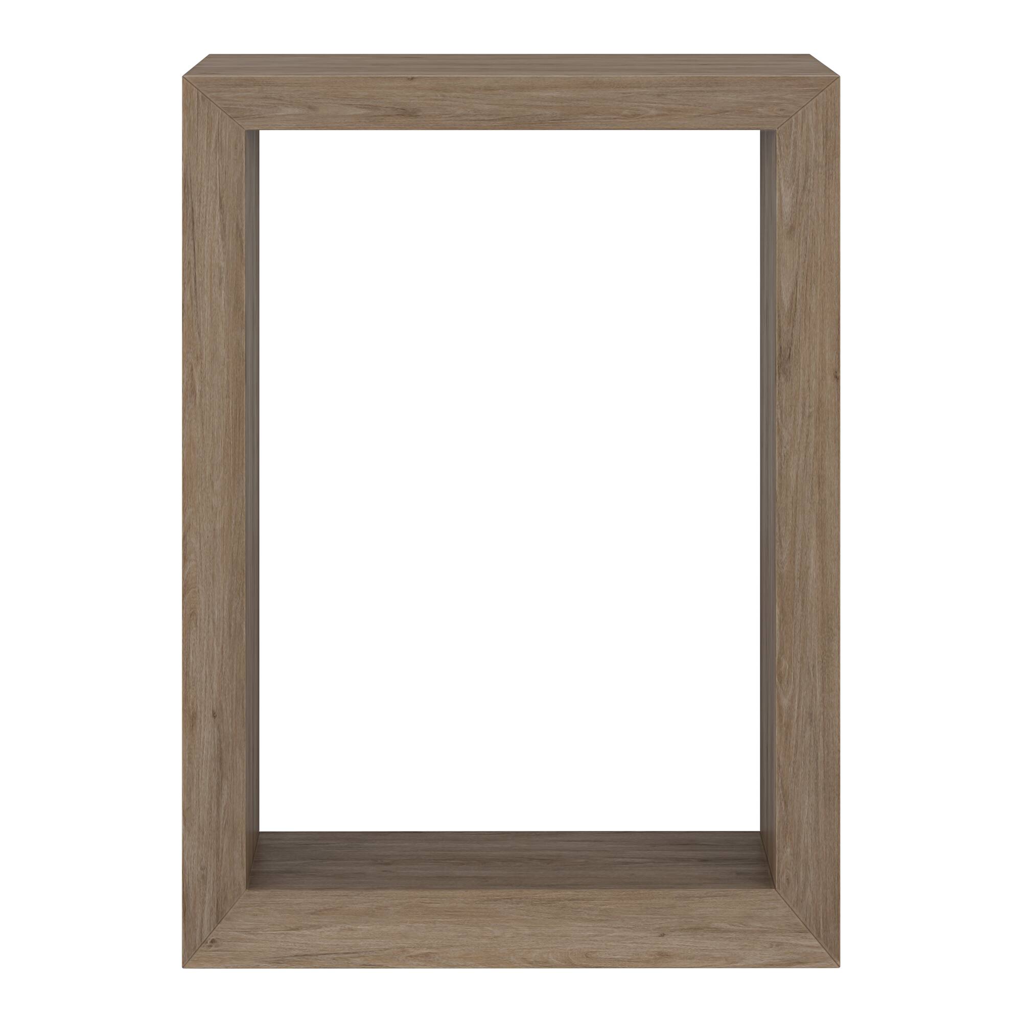 Angle. Hudson&Canal - Osmond 22" Wide Rectangular Console Table - Gray.