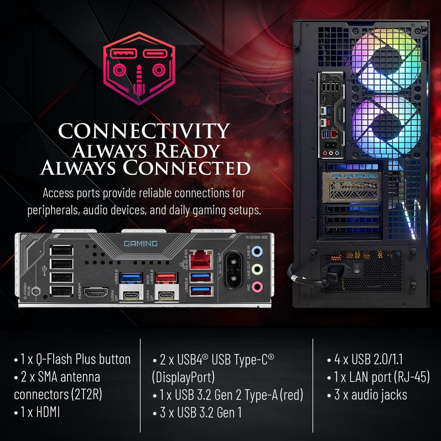 Hachiman PC Kori Gaming PC, AMD Ryzen 7 7800X3D, GeForce RTX 5070