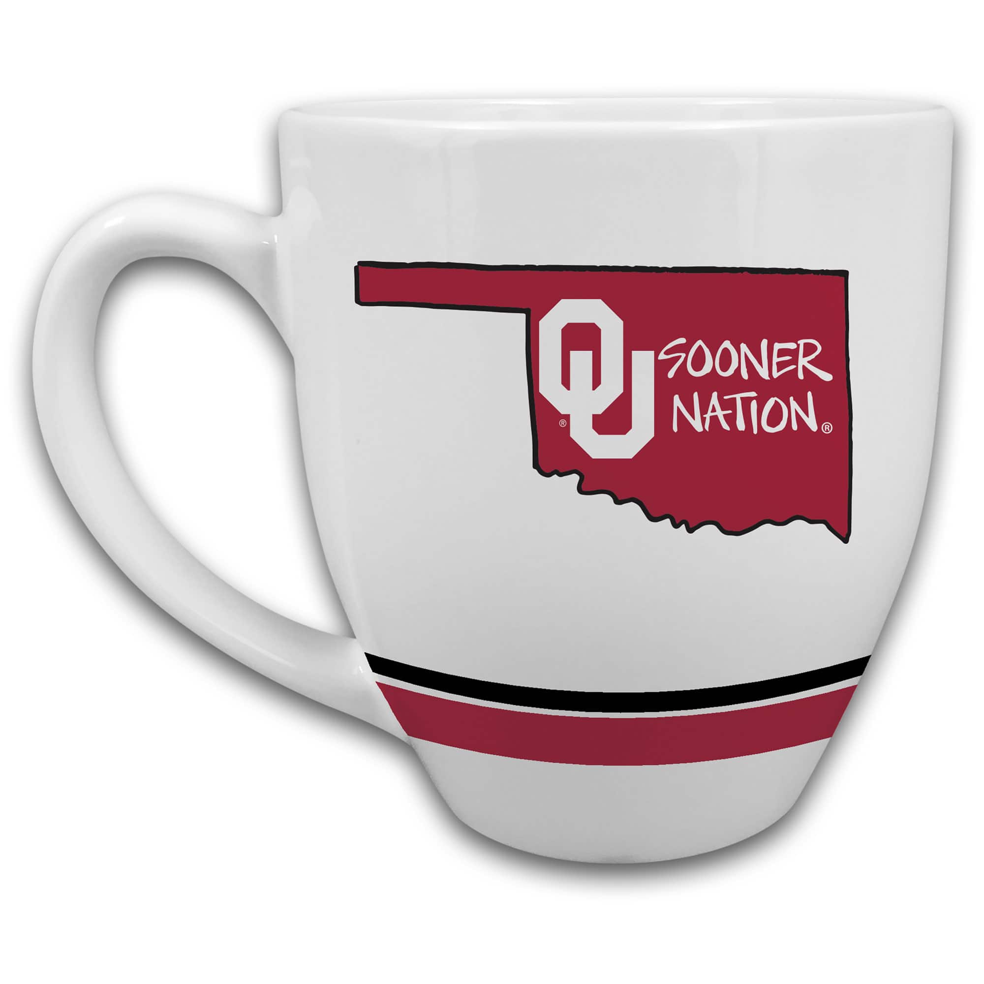 Photos - Mug / Cup Magnolia Home Magnolia Lane - Oklahoma Sooners State 12oz. Mug - Multicolor 4136601 