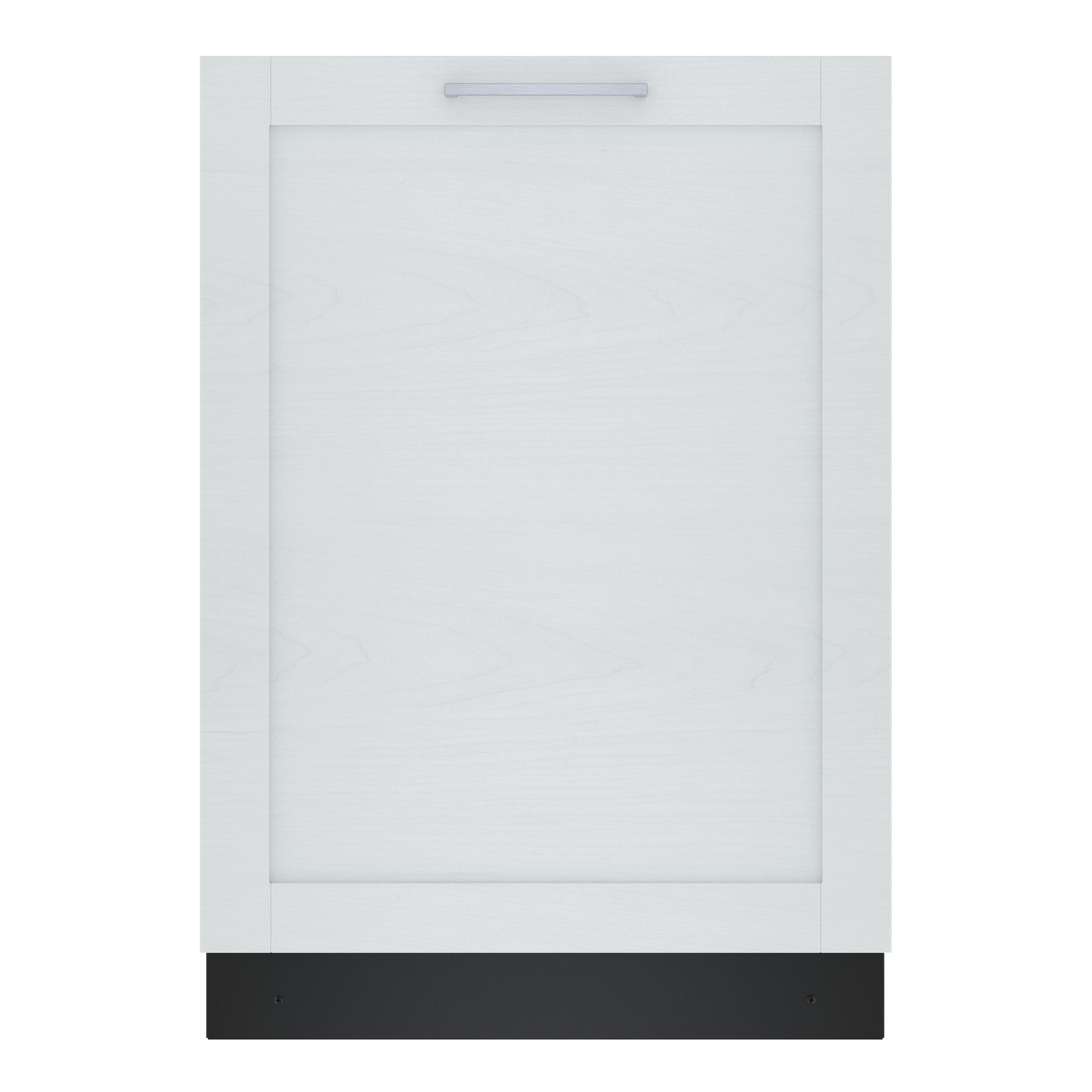 Bosch - 300 Series 24" Top Control Smart Built-In Stainless Steel Tub Dishwasher with 3rd Rack and Zone Wash, 46 dBA - Custom Panel Ready