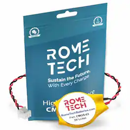 RomeTech - RTC CMOS Battery for Acer TravelMate 371TCi
