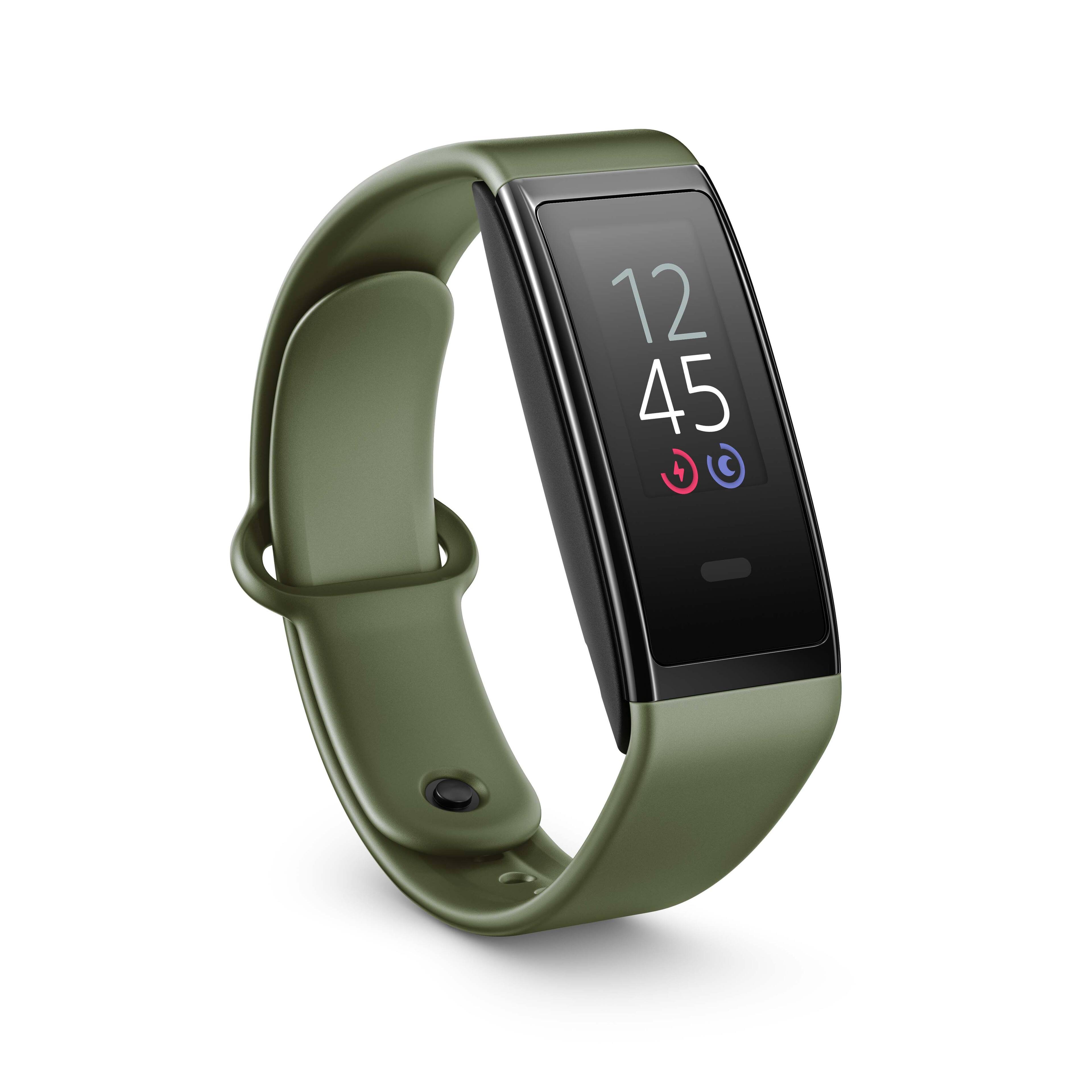 Front. Amazon - Halo View Fitness Tracker (Medium/Large 6.3"-8.9") - Sage Green.