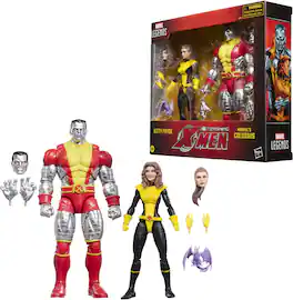 Hasbro - Collectibles - X-Men - Marvel Legends - Kitty Pryde & Marvel’s Colossus Action Figure 2-Pack - COLLECTIBLES - Multicolor